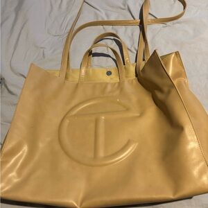 Telfar Yellow Tote Bag